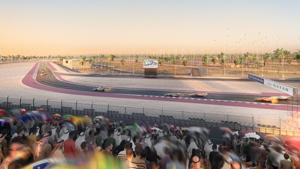 turn 3 grandstand view qatar