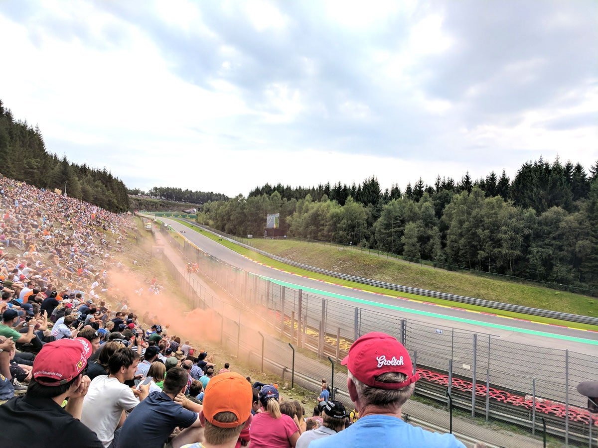 view from pouhon