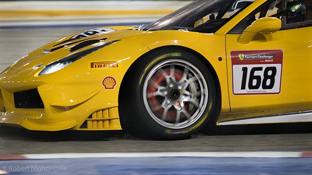 ferrari challenge race time