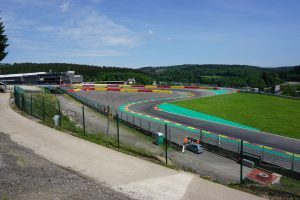 view of bus stop chicane