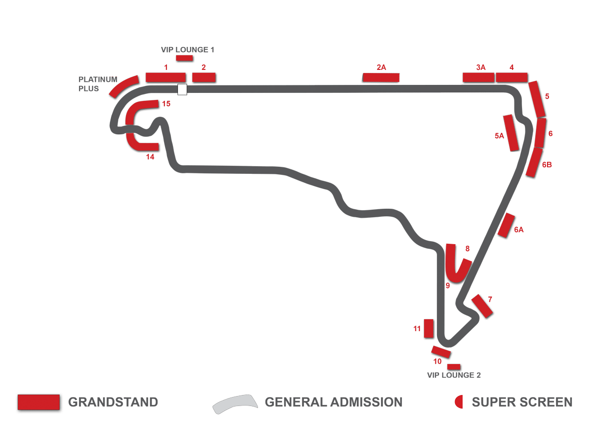 mexico circuit grandstand map