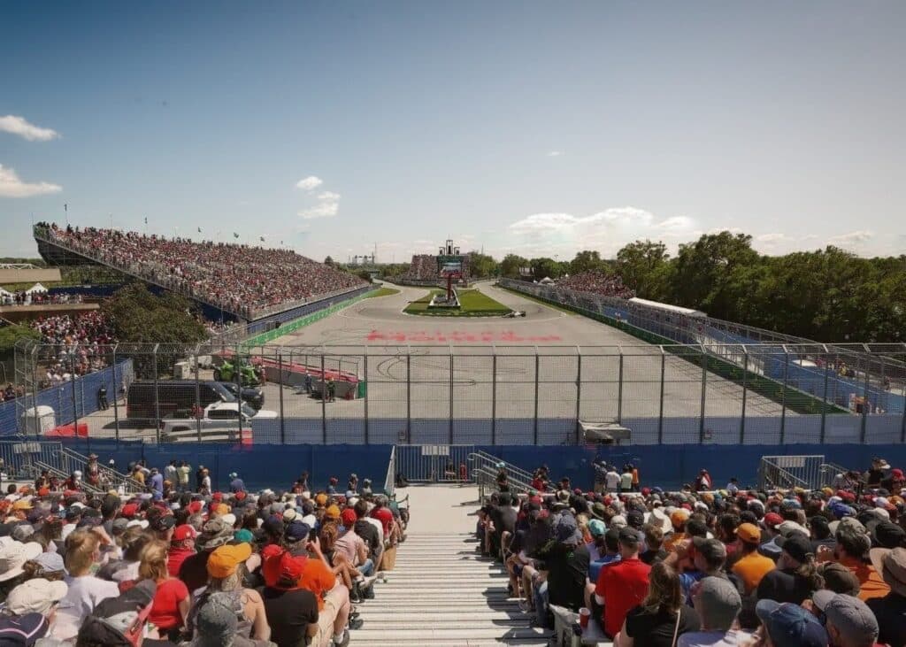 view grandstand 15 montreal