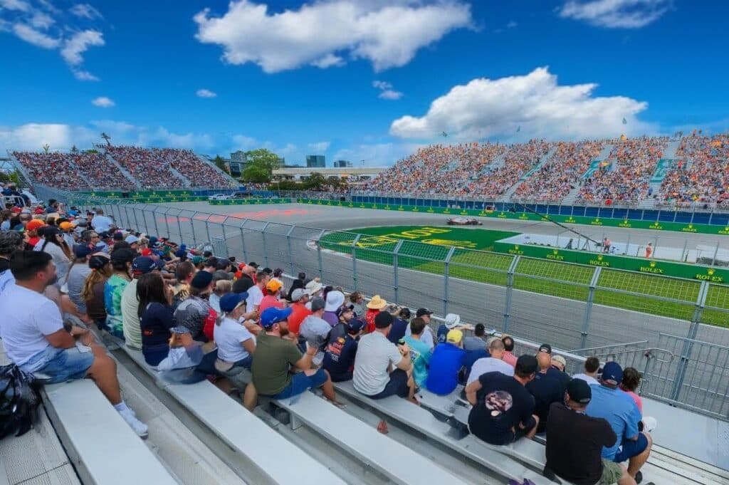grandstand 21 view montreal