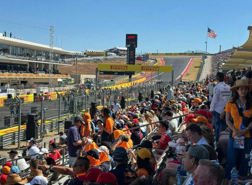 main grandstand view cota