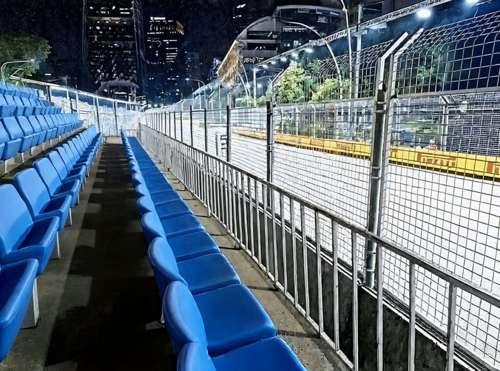 connaught grandstand view