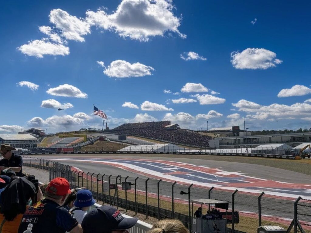turn 19 bleachers view